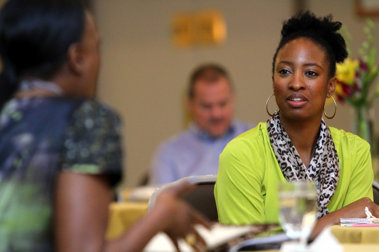 Mikki Taylor Speaks at Club Hood